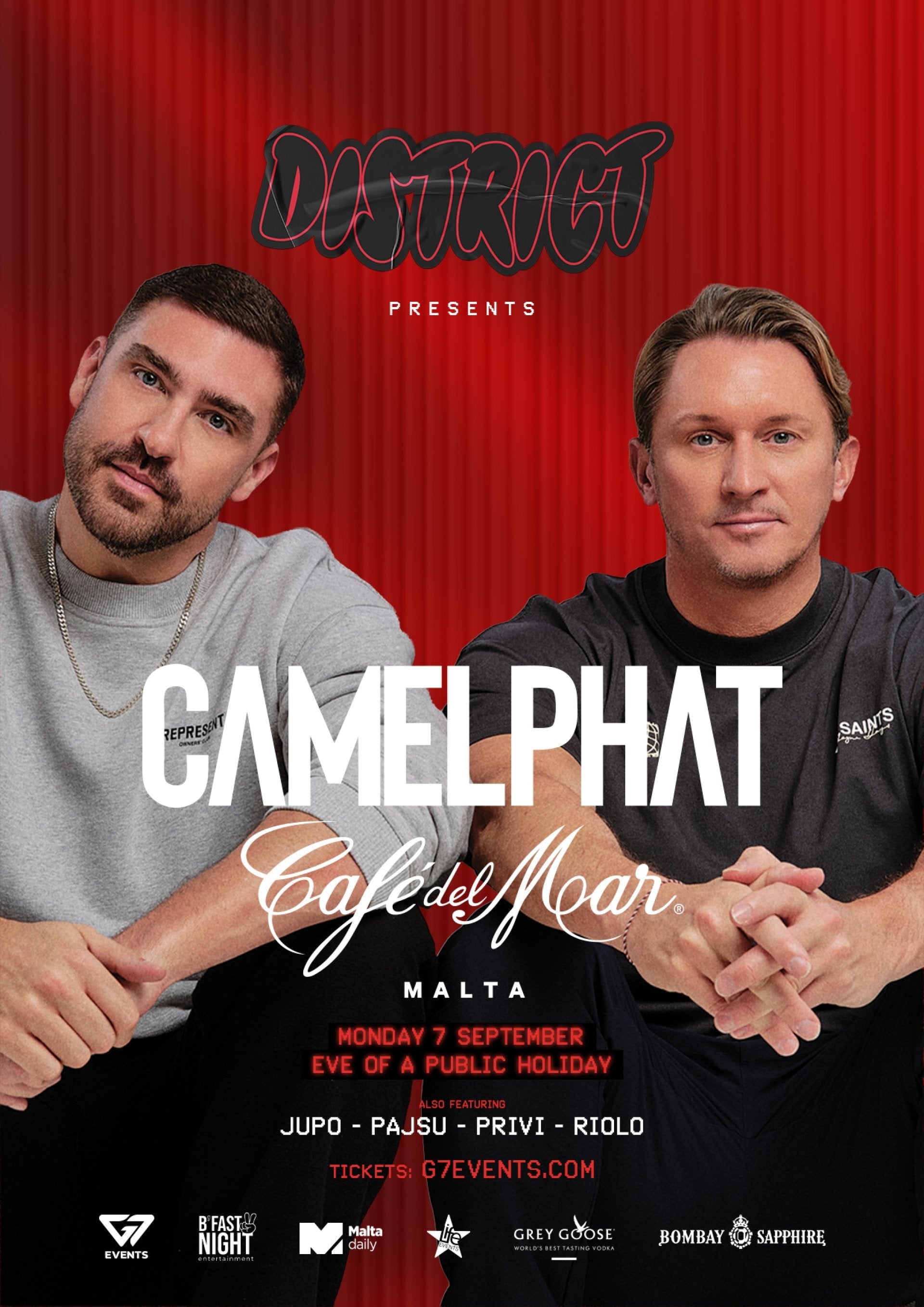 CAMELPHAT on 7 September: The Best Reason to Outstay August