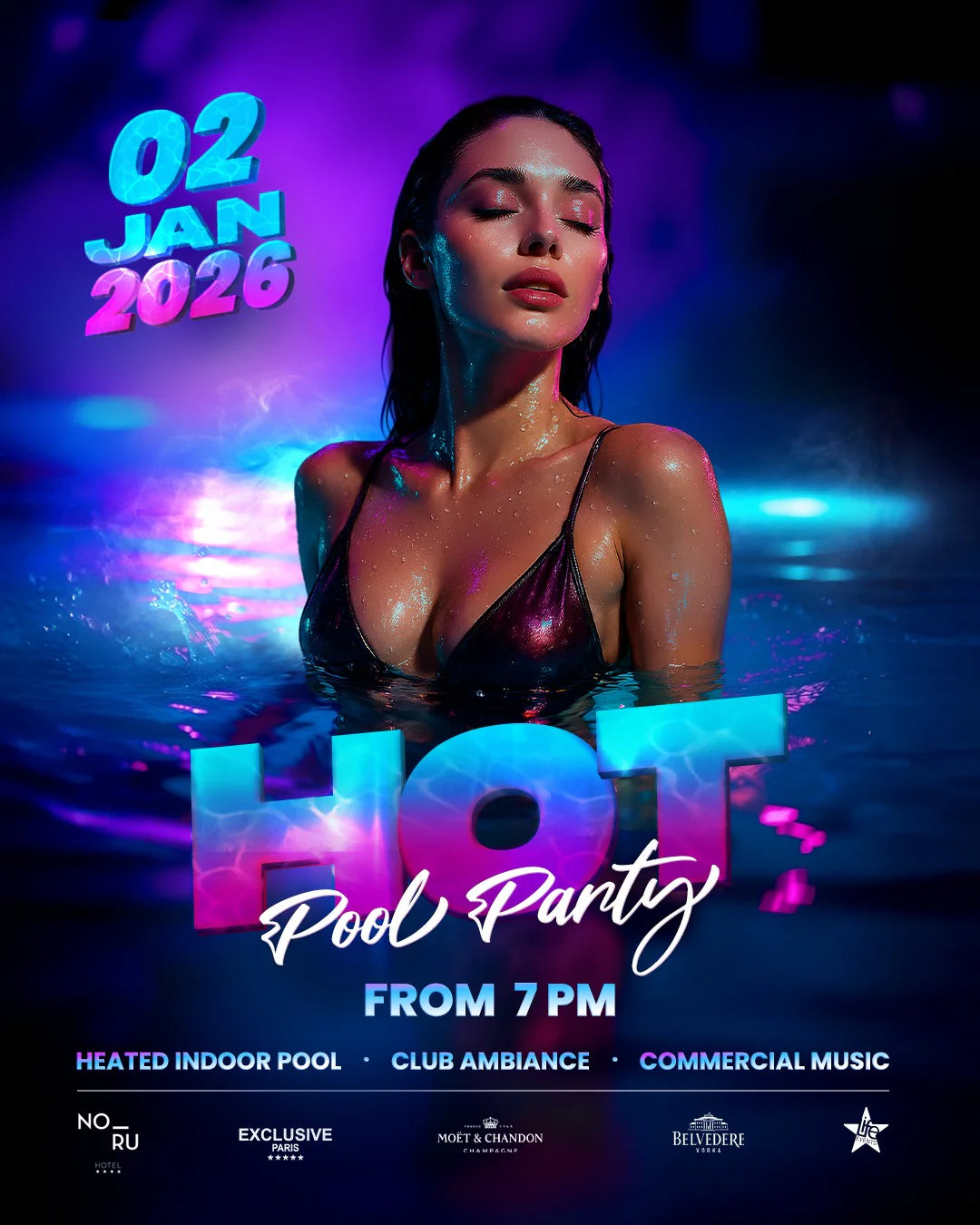 Hot Pool Party - Noru Hotel