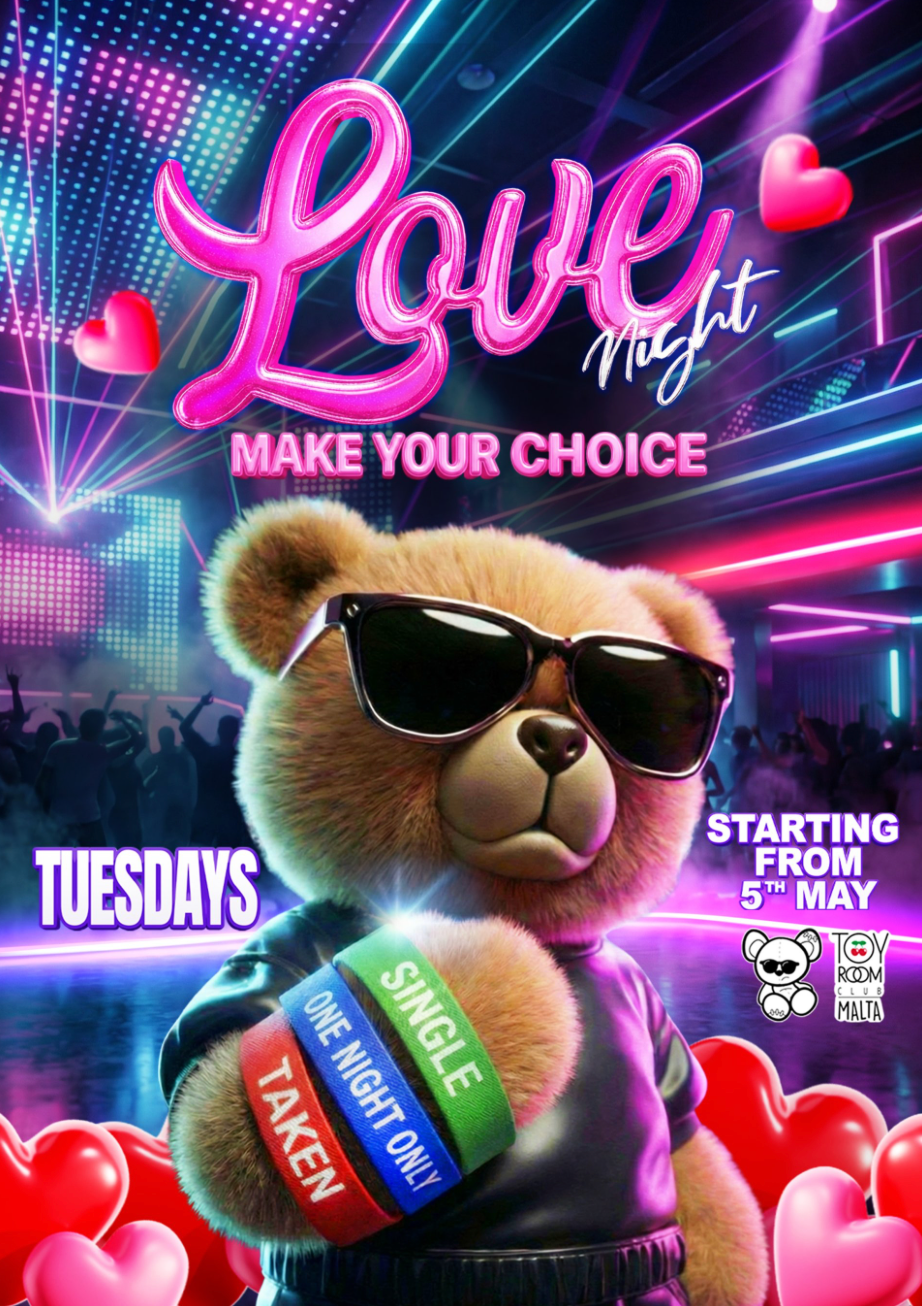 LOVE NIGHT - TOY ROOM TUESDAYS