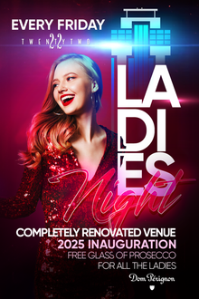 Ladies Night at TwentyTwo - Fridays