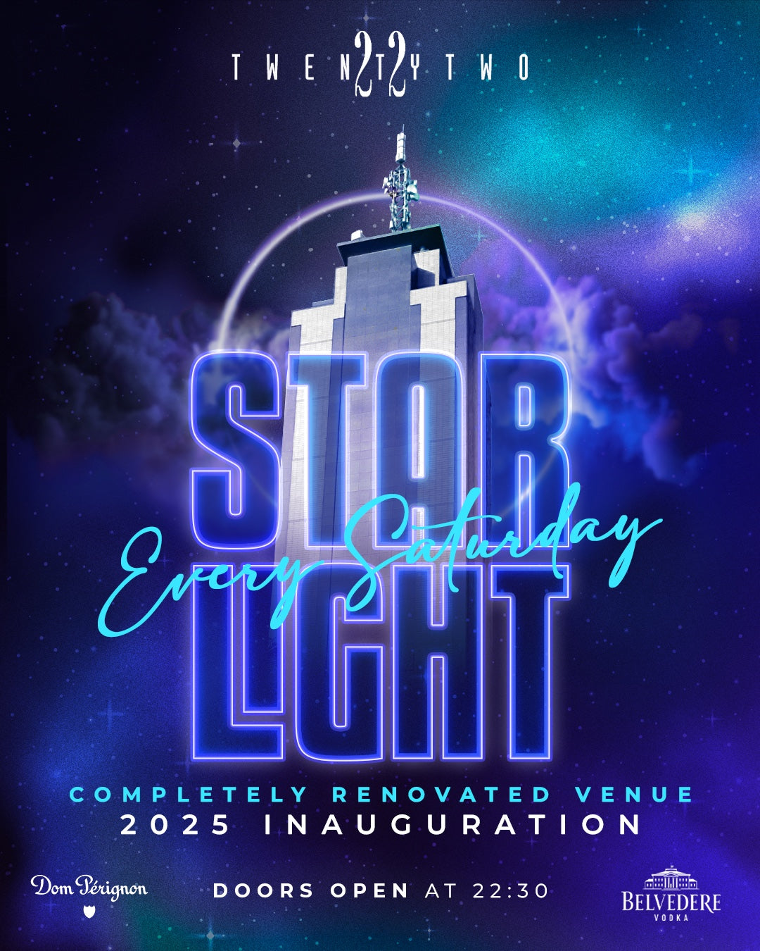 STARLIGHT at TwentyTwo – Saturdays