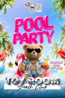TOY ROOM BEACH POOL PARTY
