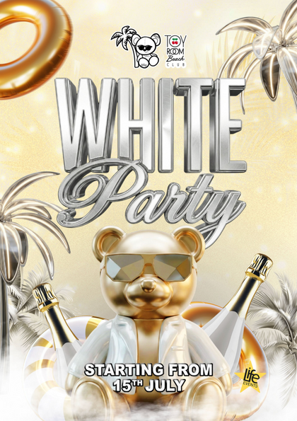 White Party: Toy Room Beach Club Malta