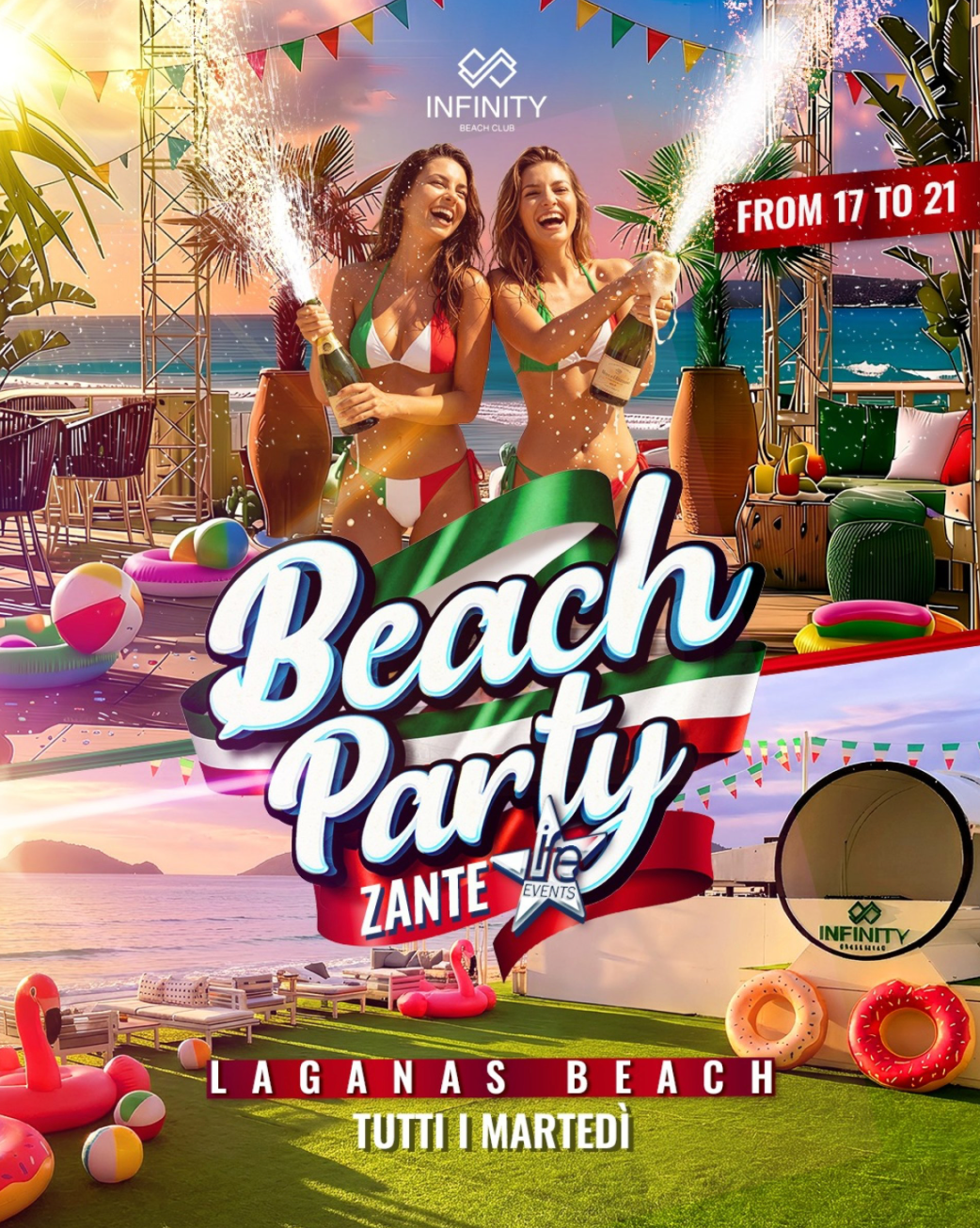 BEACH PARTY LA FESTA ITALIANA