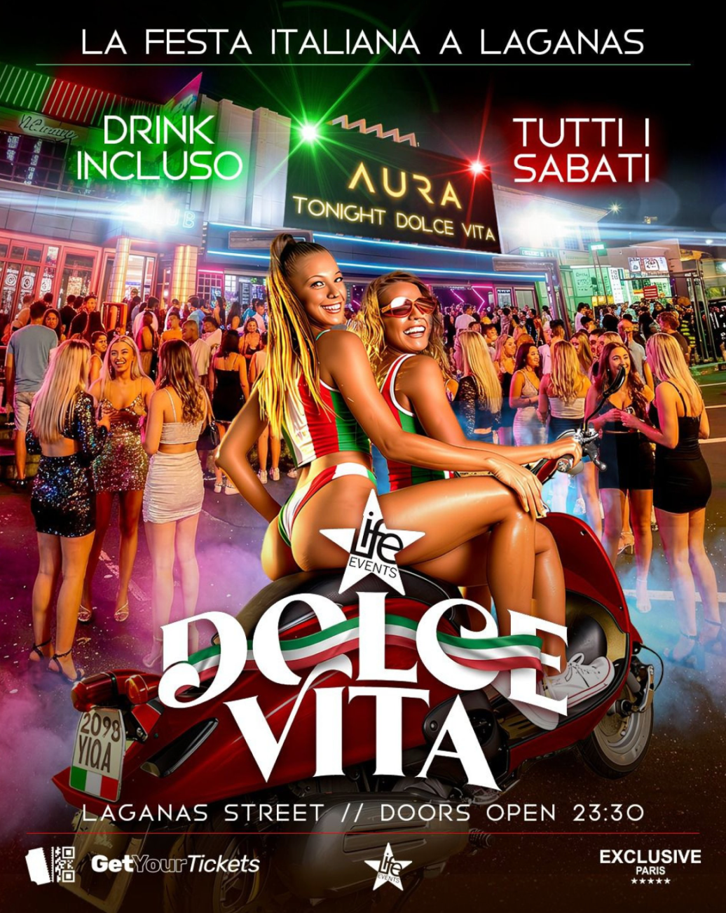 DOLCE VITA IL SABATO ITALIANO DI LAGANAS