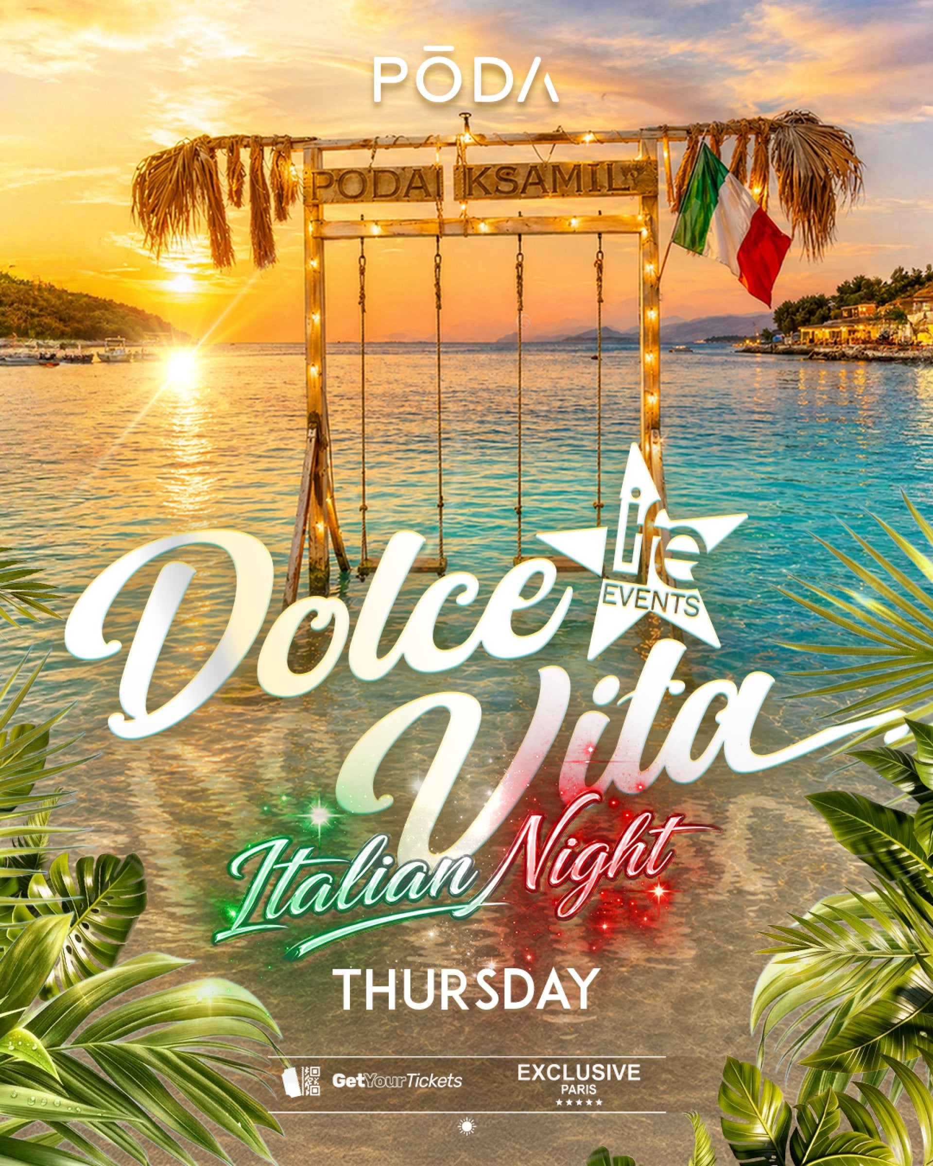 Dolce Vita – Italian Night - Poda – Zante