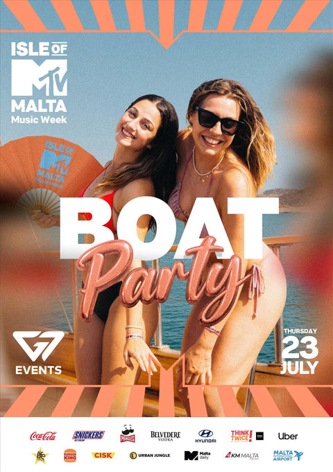 ISLE OF MTV - BOAT PARTY