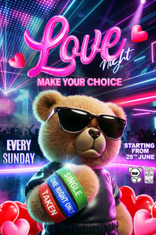 Love Night Sundays at Toy Room