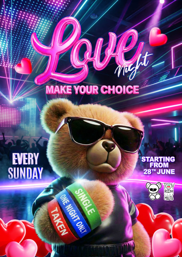 Love Night Sundays at Toy Room