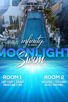 Moonlight Swim Pool Party Infinity