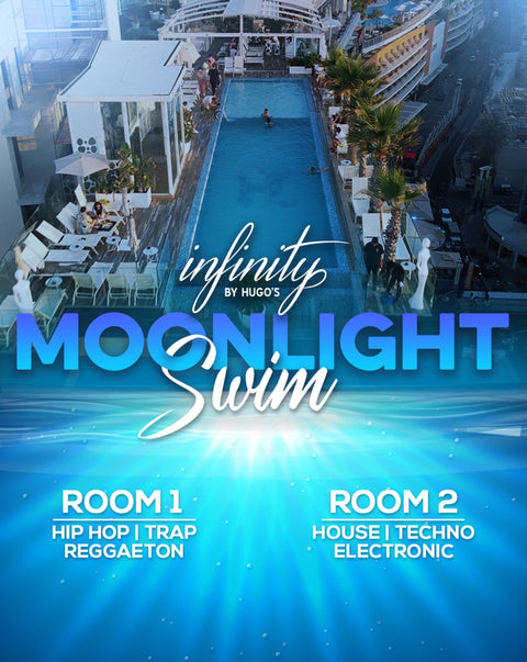 Moonlight Swim Pool Party Infinity