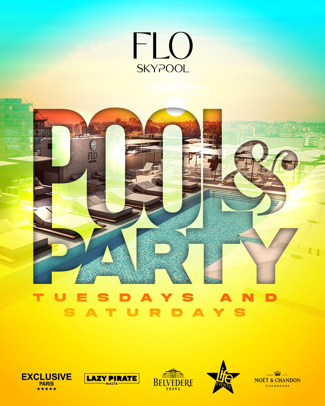 POOL & PARTY FLO SKYPOOL