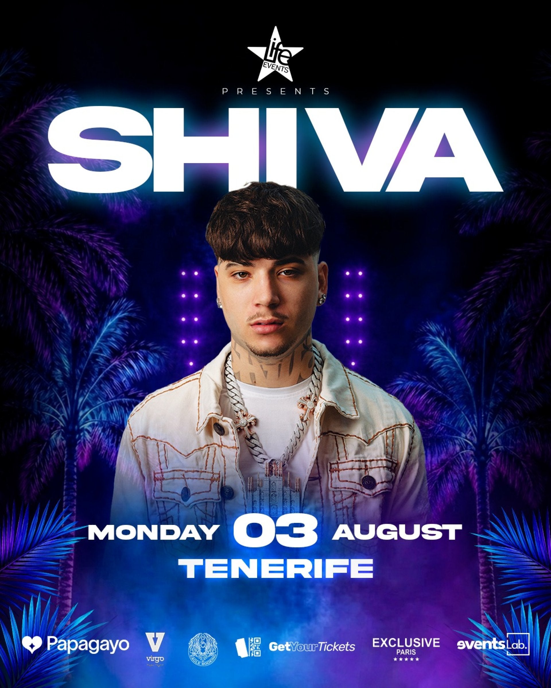 SHIVA LIVE @ PAPAGAYO – Tenerife