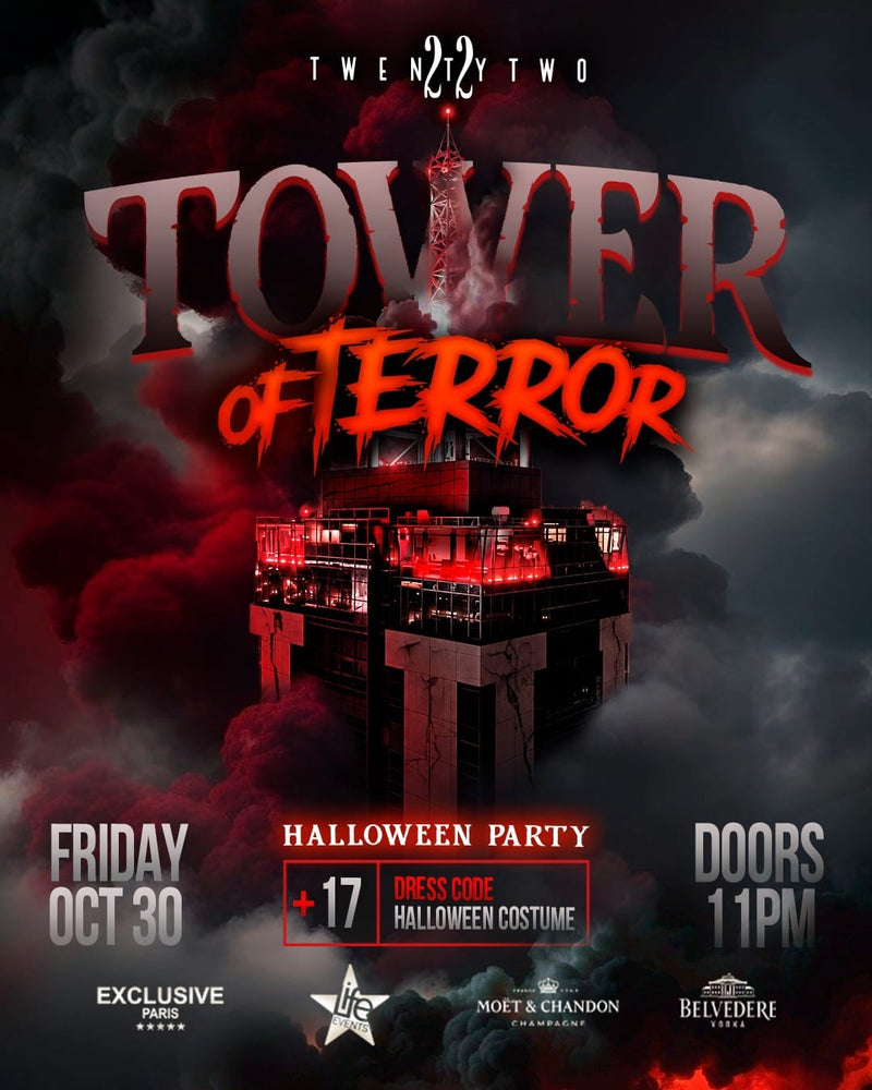Tower of Terror – Halloween 2026: official poster