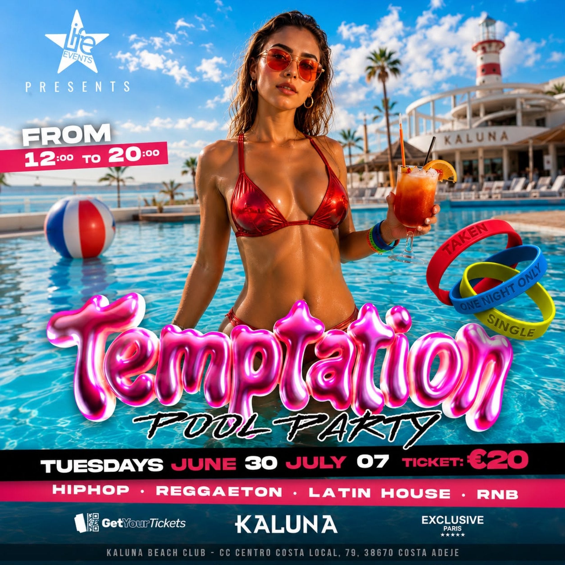 Temptation Pool Party - Tenerife – Tenerife