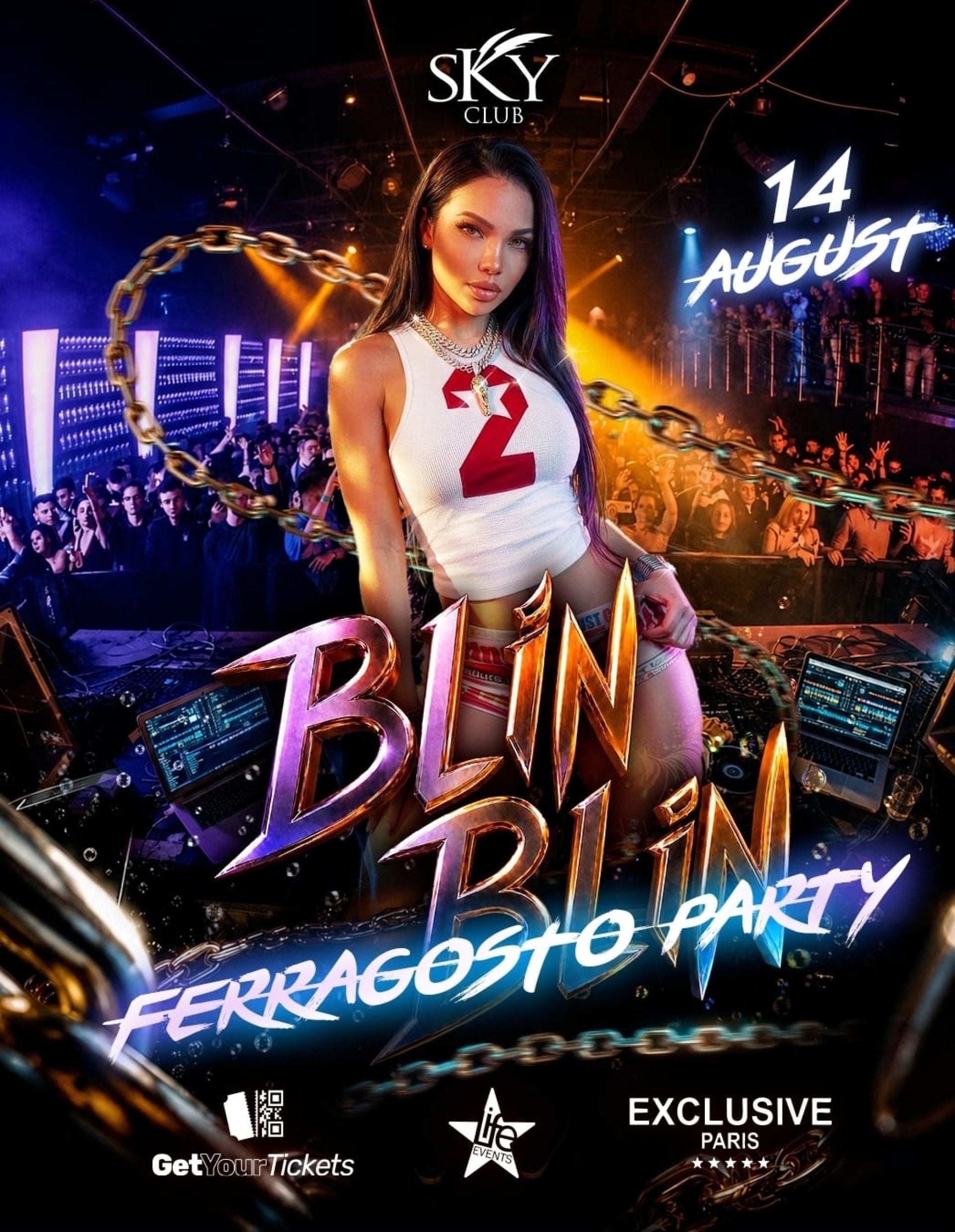 Ferragosto at Sky Club Malta — Friday 14 August 2026